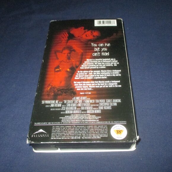 The Stalker (VHS, 2002, Alliance Atlantis) - Picture 4 of 5